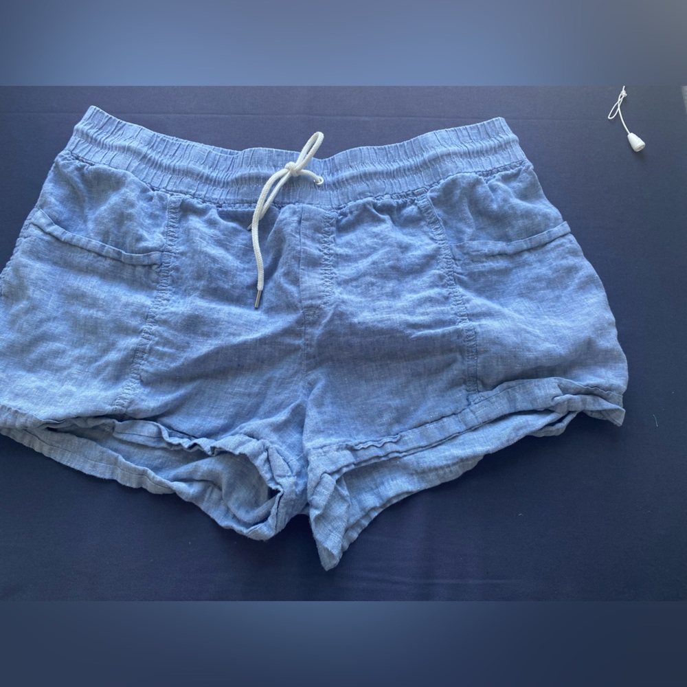 Athleta linen shorts